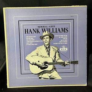 Vintage Hank Williams Memorial Album